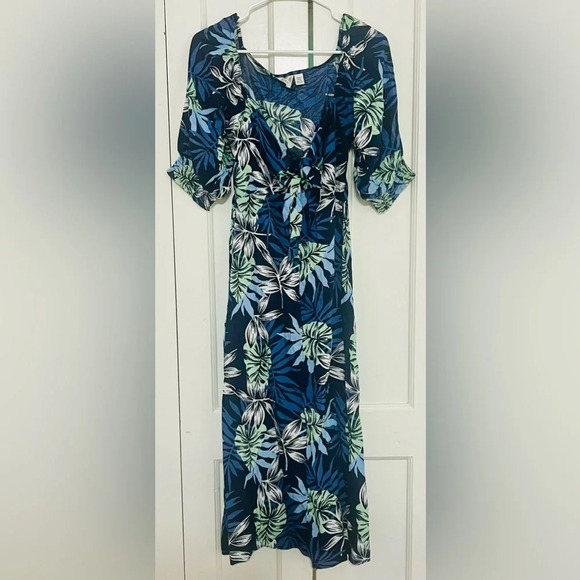 ROXY EVENING DELIGHT DRESS in Mood Indigo Seaside - Picture 5 of 9